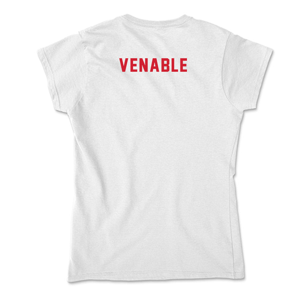 NC State - NCAA Men's Cross Country : Will Venable - Soft Style Women’s T-Shirt-1