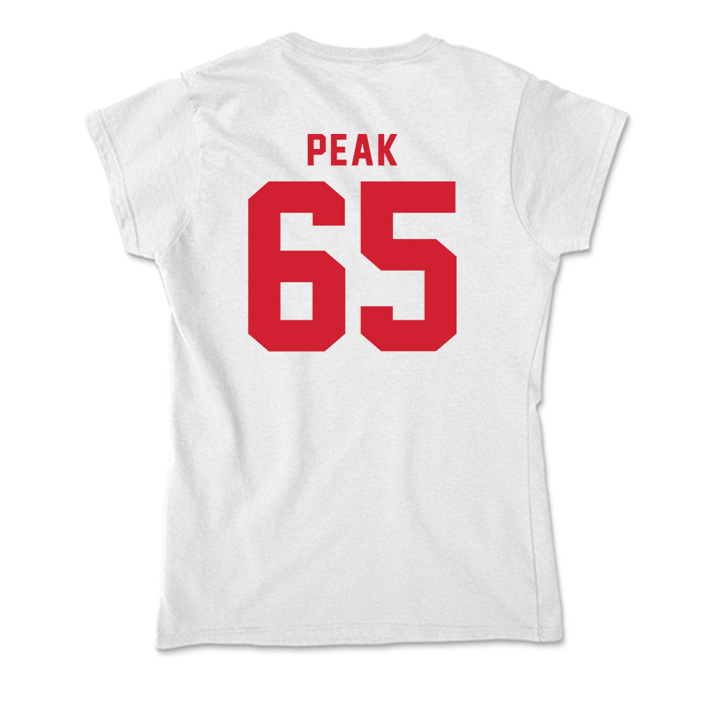 NC State - NCAA Football : Jacarrius Peak - Soft Style Women’s T-Shirt-1
