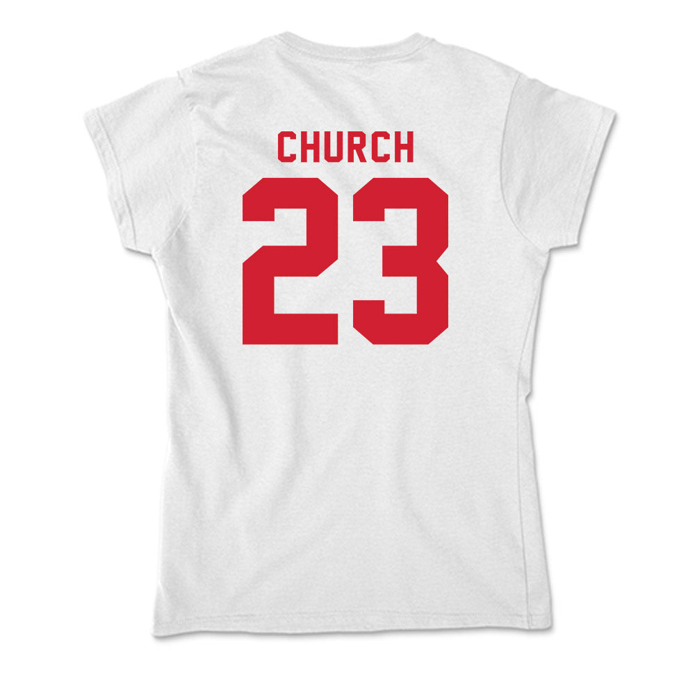 NC State - NCAA Softball : Hannah Church - Soft Style Women’s T-Shirt-1
