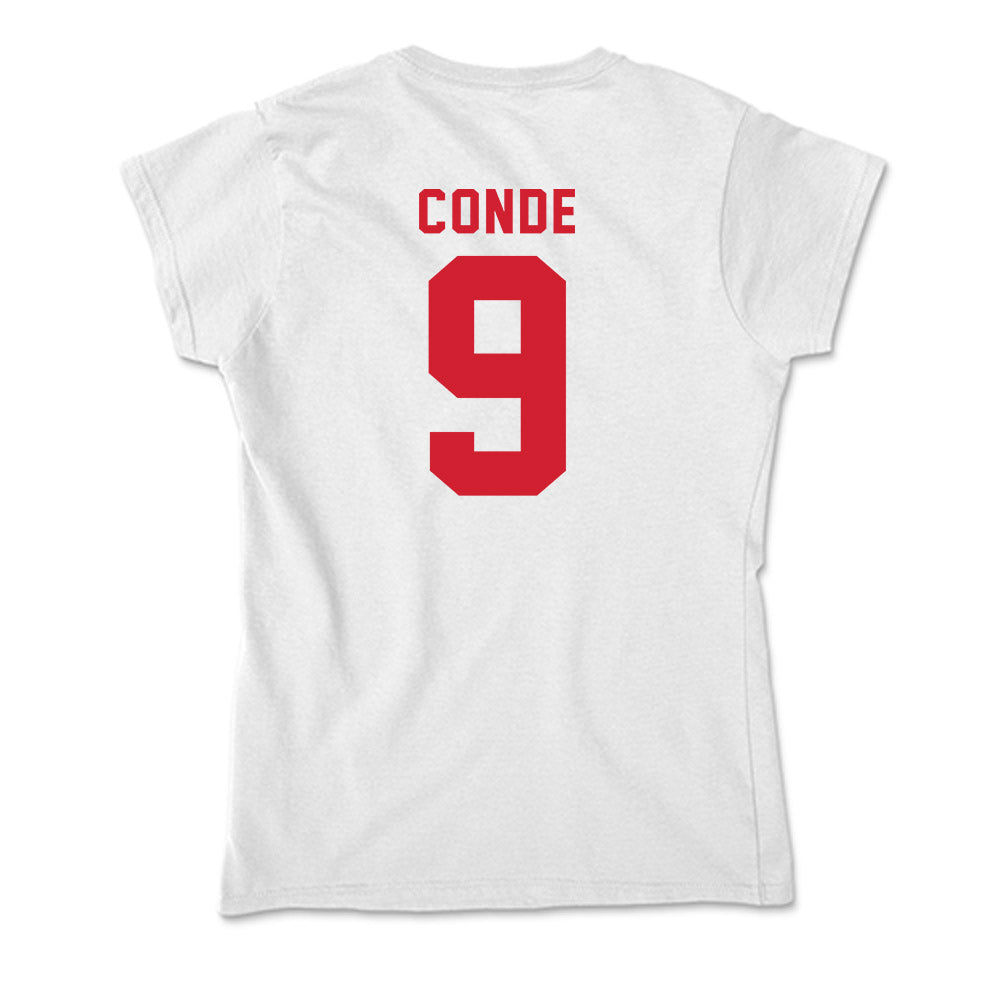 NC State - NCAA Men's Soccer : Ibrahim Conde - Soft Style Women’s T-Shirt-1