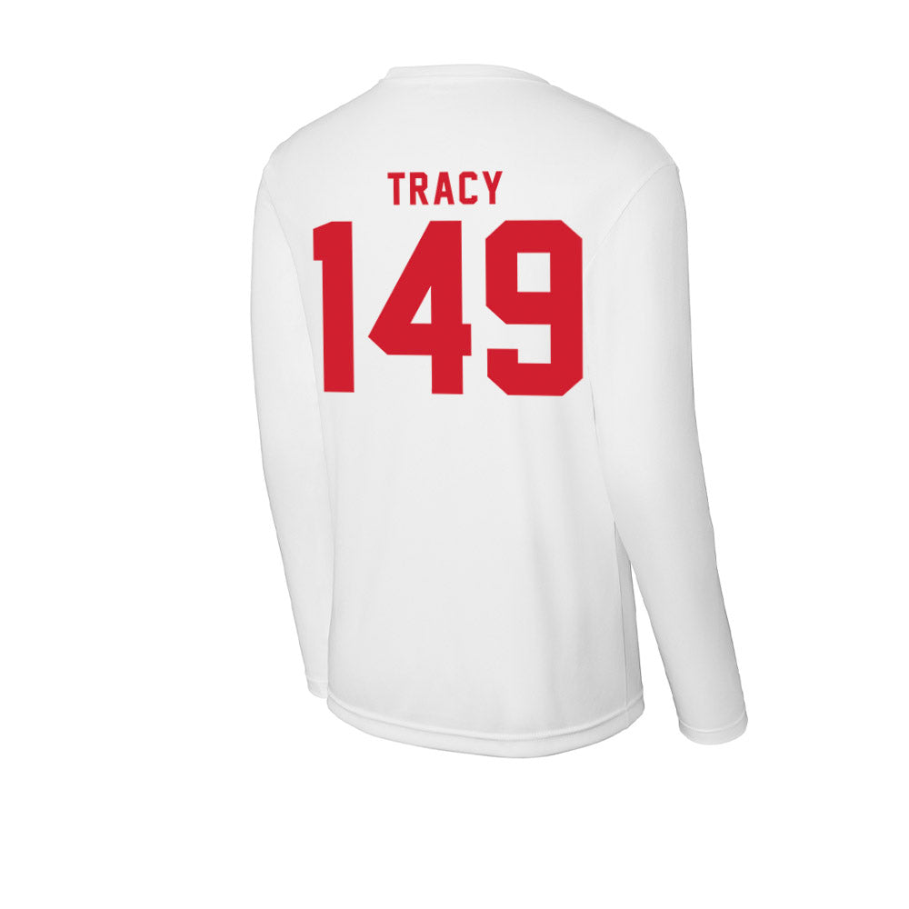 NC State - NCAA Wrestling : Tyler Tracy - Activewear Long Sleeve T-Shirt