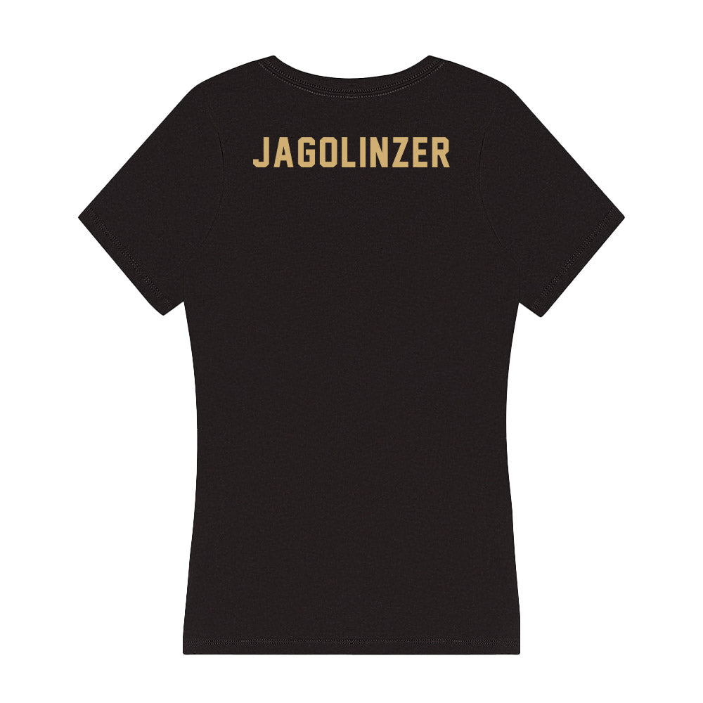 Vanderbilt - NCAA Women's Tennis : Jayden Jagolinzer - Women's V-Neck T-Shirt-1