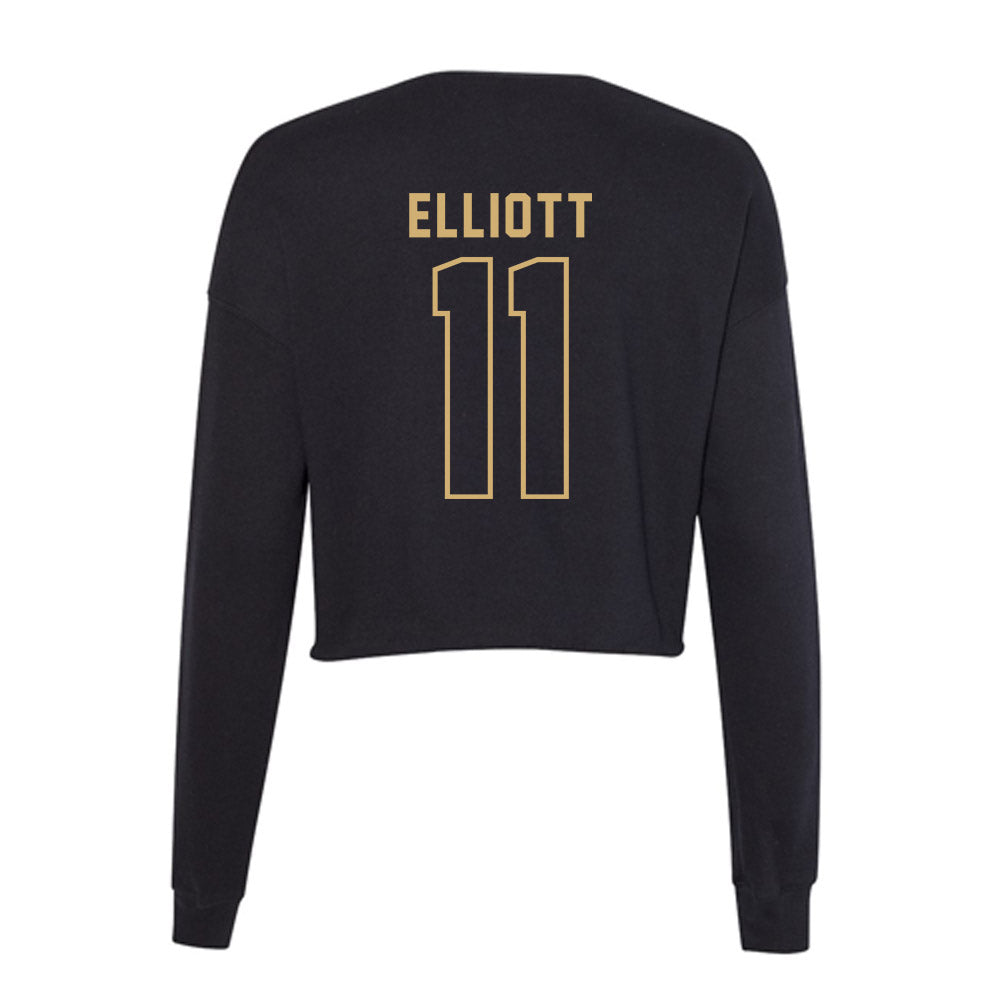 Vanderbilt - NCAA Football : Jack Elliott - Women's Cropped Crew Fleece-1