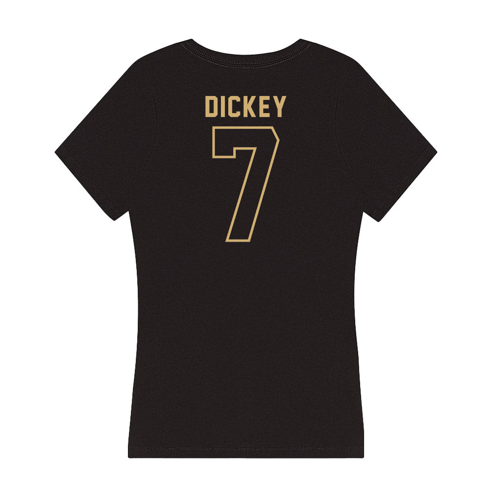 Vanderbilt - NCAA Football : Drew Dickey - Women's V-Neck T-Shirt-1