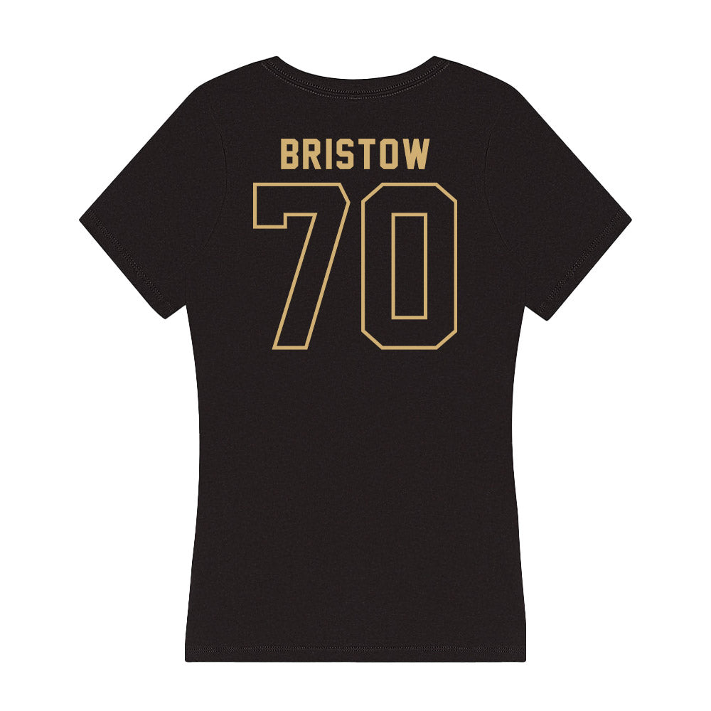 Vanderbilt - NCAA Baseball : Tristan Bristow - Women's V-Neck T-Shirt-1