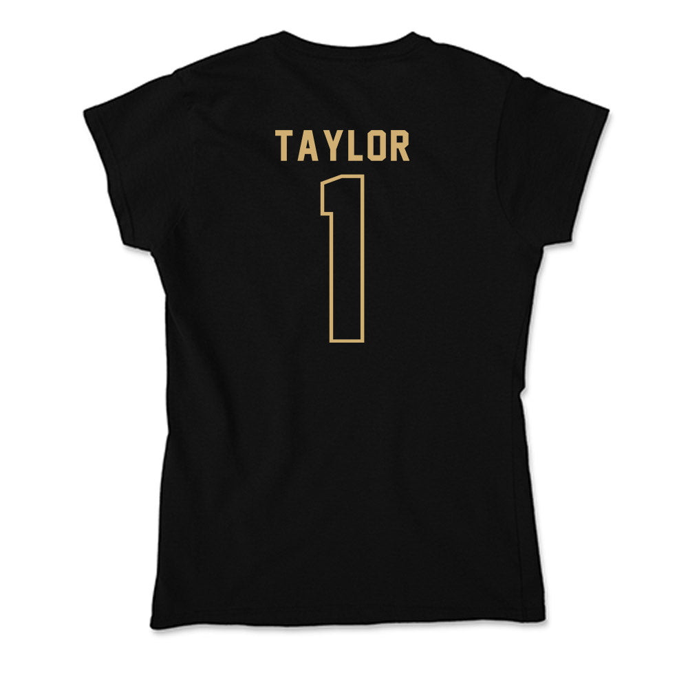 Vanderbilt - NCAA Football : CJ Taylor - Soft Style Women’s T-Shirt-1