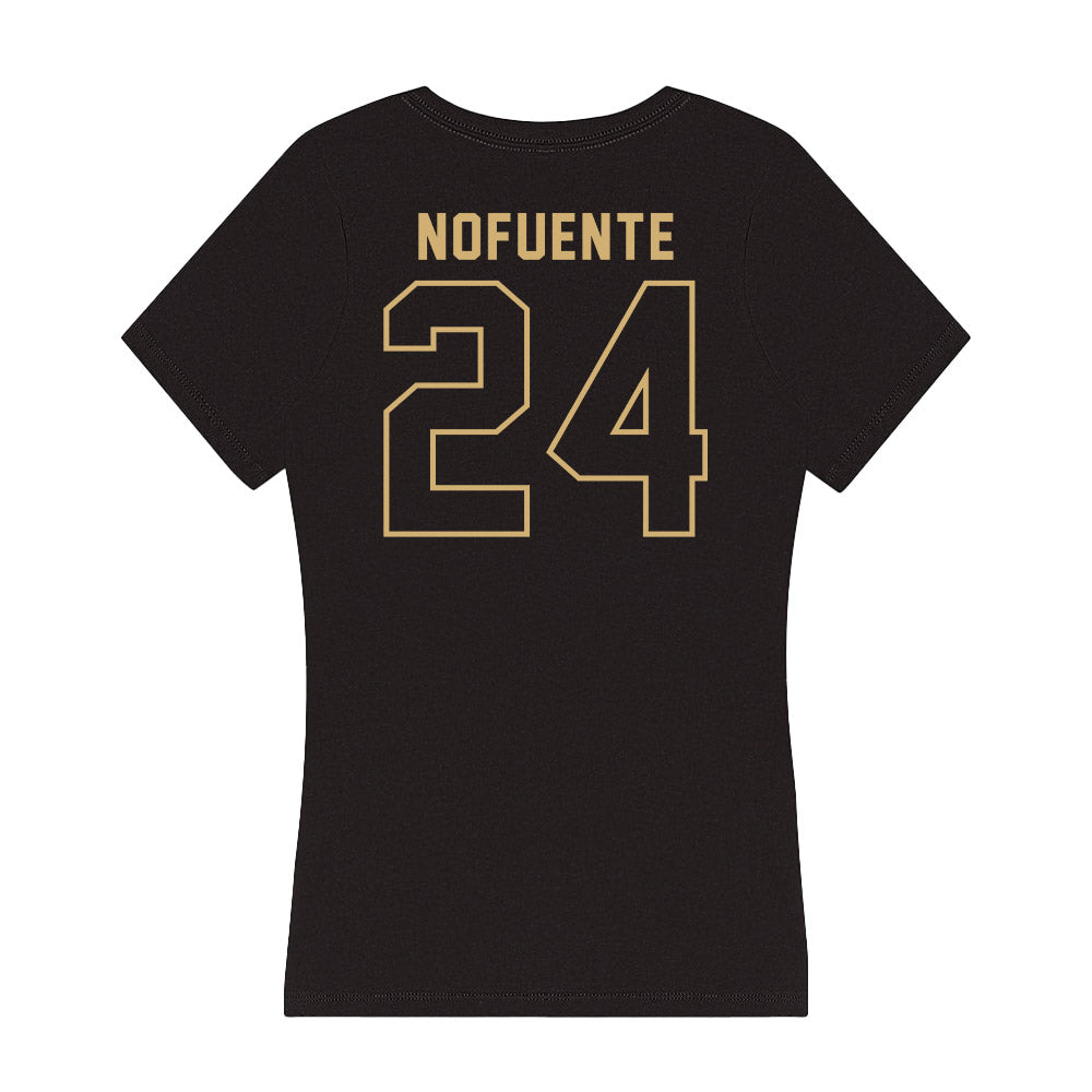 - NCAA Women's Bowling : Saphyre Nofuente - Women's V-Neck T-Shirt-1