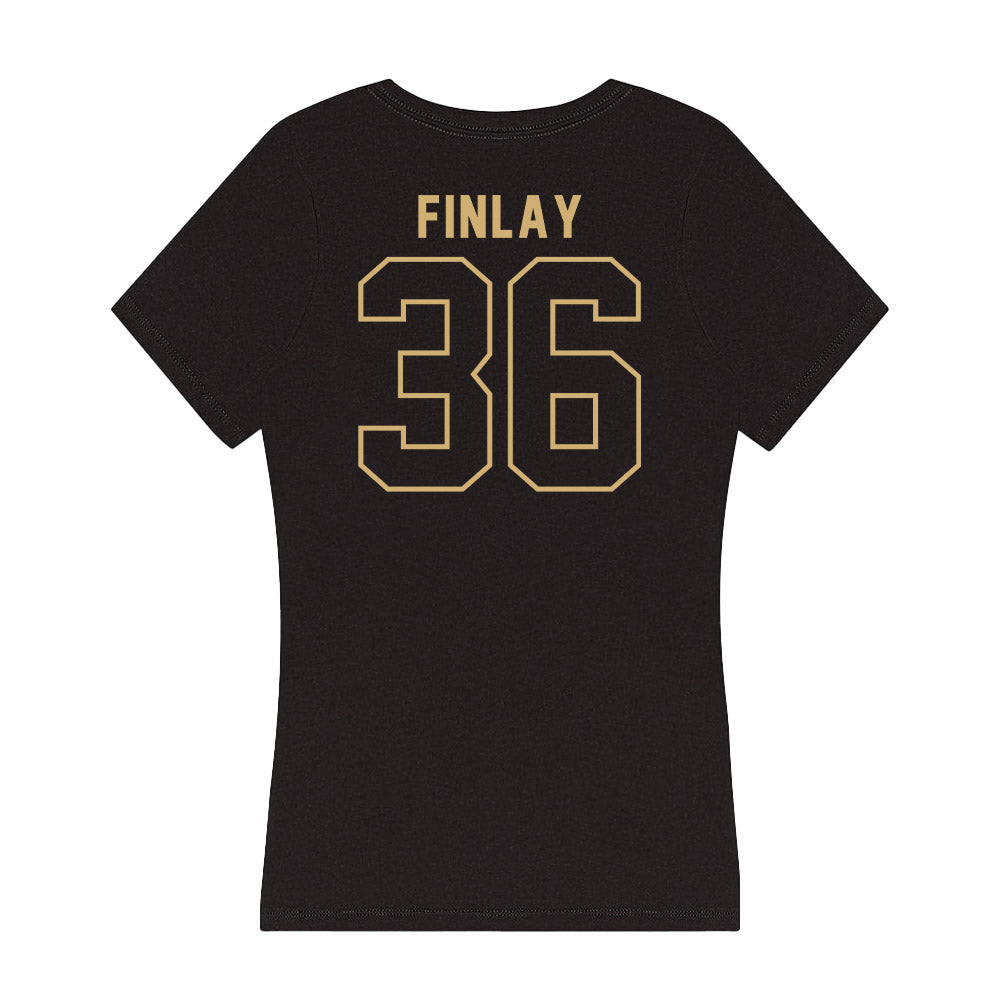 Vanderbilt - NCAA Women's Lacrosse : Molly Finlay - Women's V-Neck T-Shirt-1
