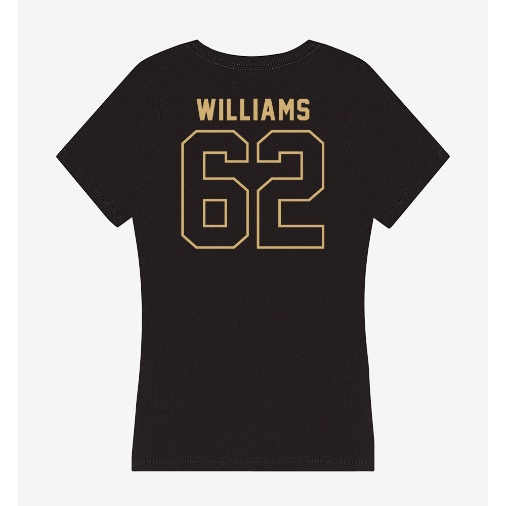 Vanderbilt - NCAA Football : CJ Williams - Women's V-Neck T-Shirt-1