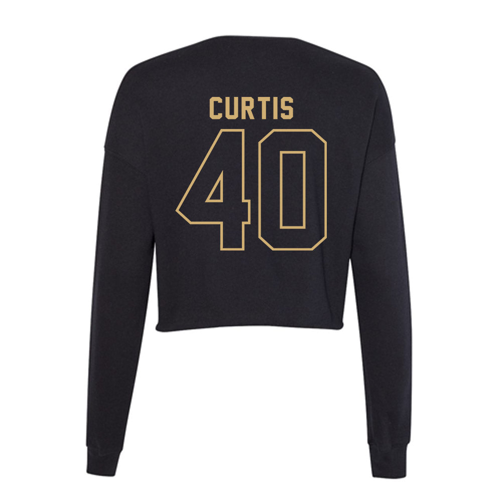 Vanderbilt - NCAA Football : Jamison Curtis - Women's Cropped Crew Fleece-1