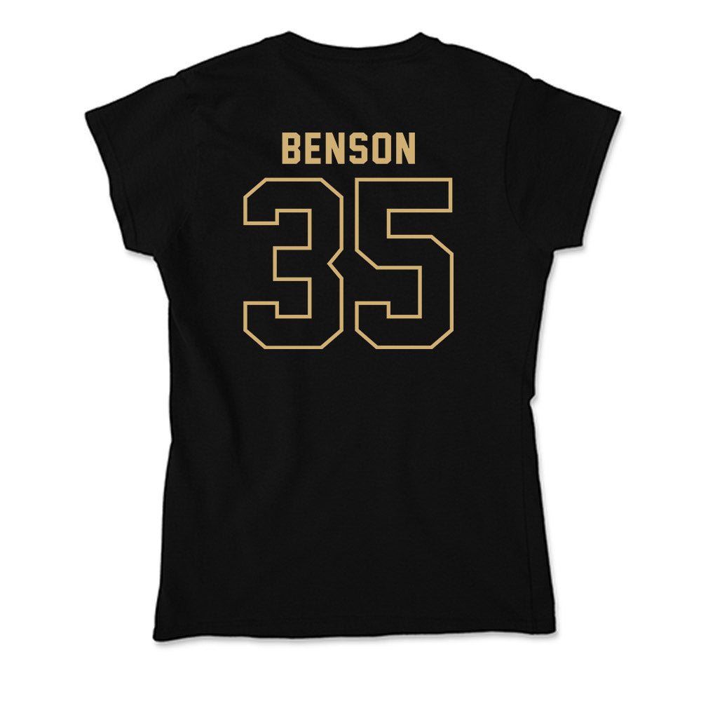 Vanderbilt - NCAA Football : Deago Benson - Soft Style Women’s T-Shirt-1