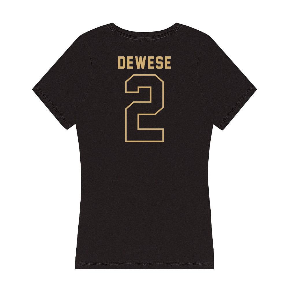 Vanderbilt - NCAA Women's Volleyball : Taryn Dewese - Women's V-Neck T-Shirt-1