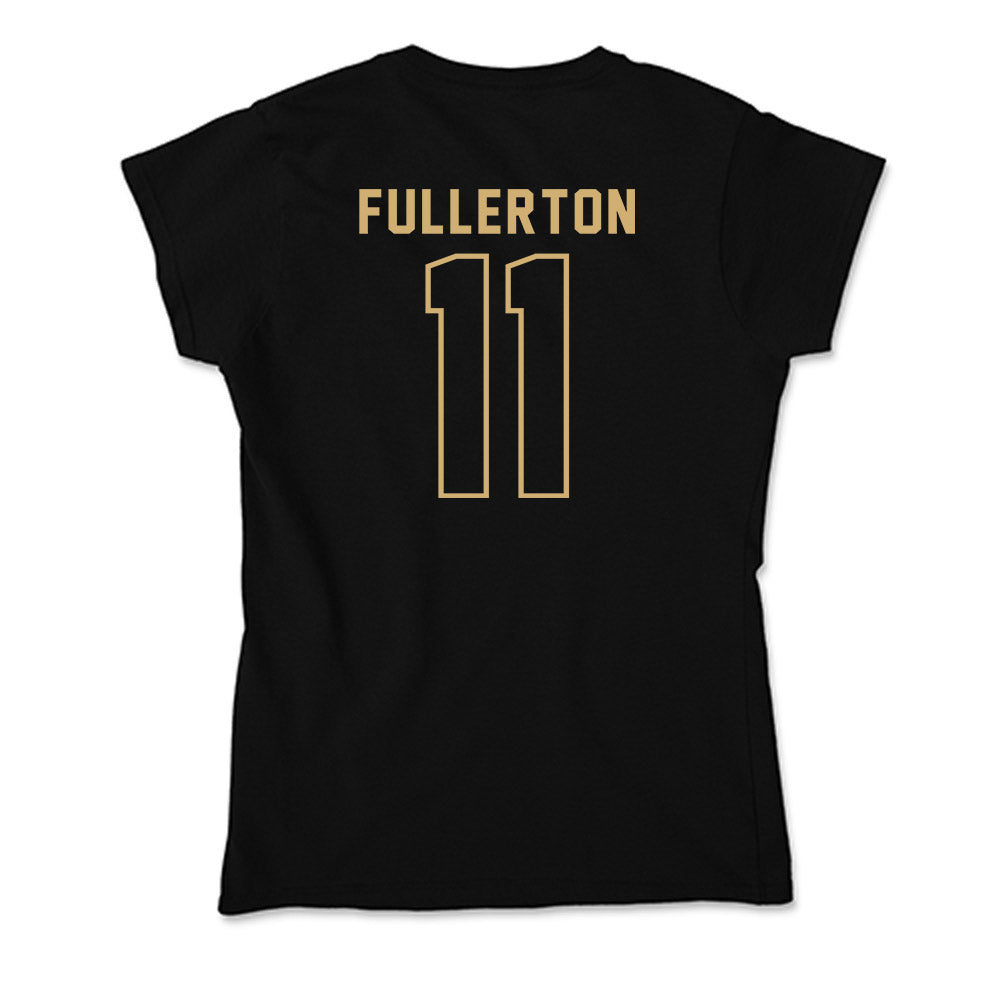 Vanderbilt - NCAA Women's Soccer : Melania Fullerton - Soft Style Women’s T-Shirt-1
