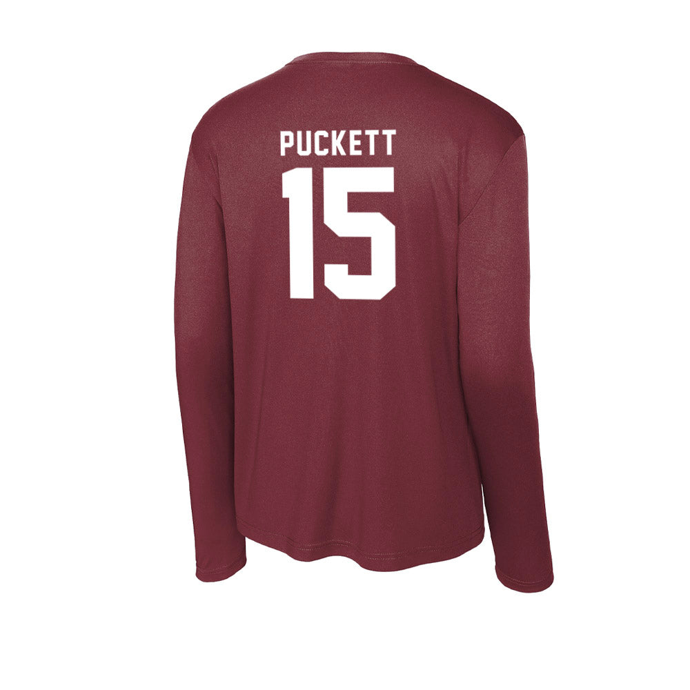 Mississippi State - NCAA Football : Parker Puckett - Classic Shersey Activewear Long Sleeve T-Shirt-1