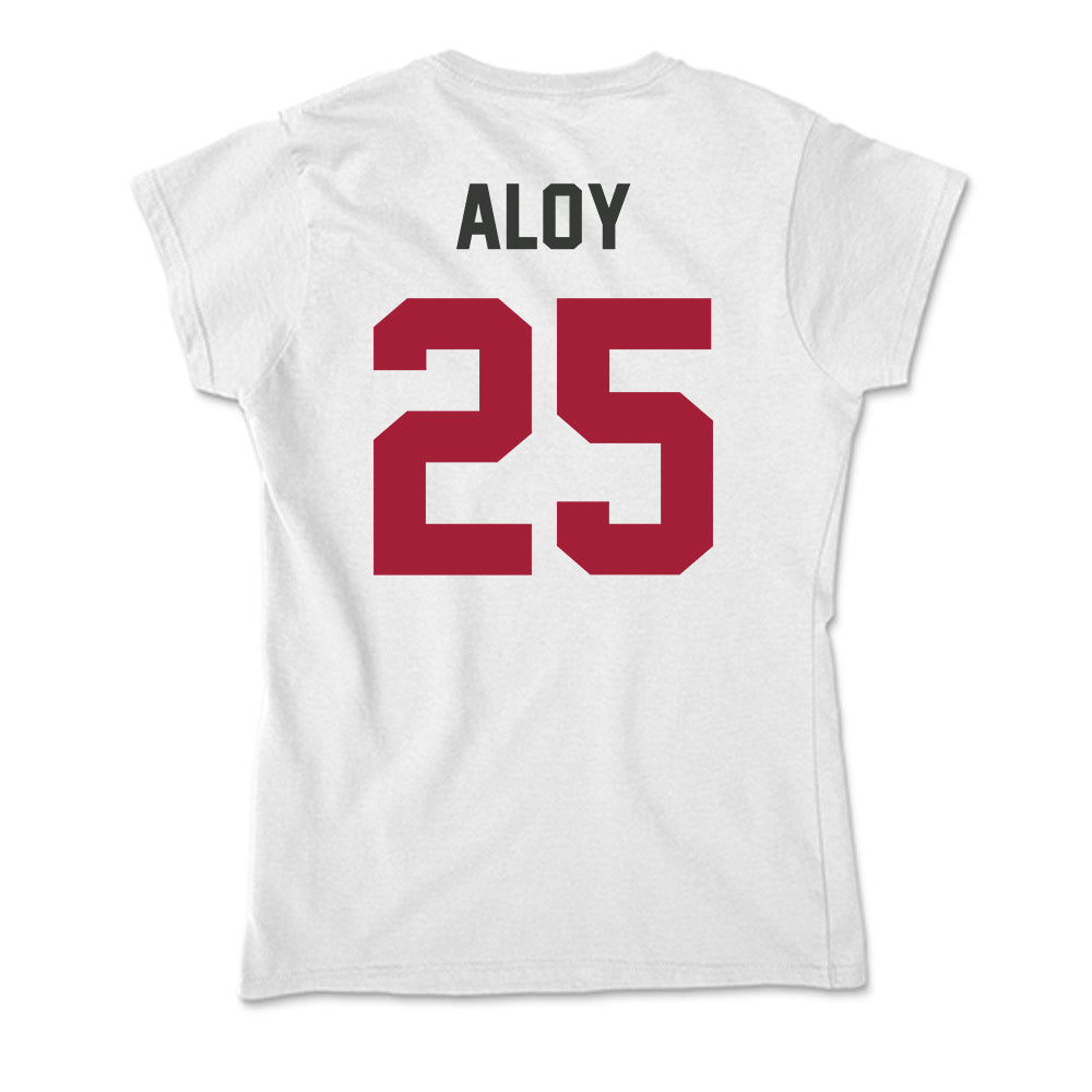 Arkansas - NCAA Baseball : Kuhio Aloy - Soft Style Women’s T-Shirt-1