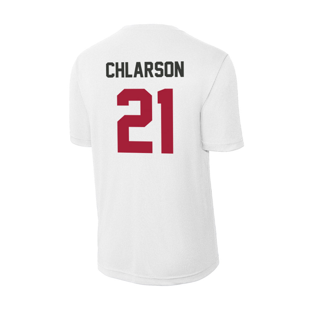 Arkansas - NCAA Women's Basketball : Ashlynn Chlarson - Activewear T-Shirt-1