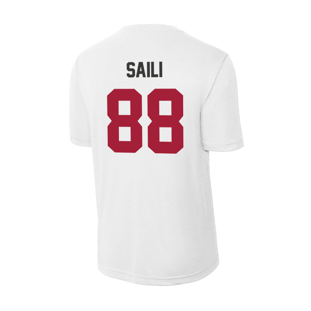 Arkansas - NCAA Football : Danny Saili - Activewear T-Shirt-1