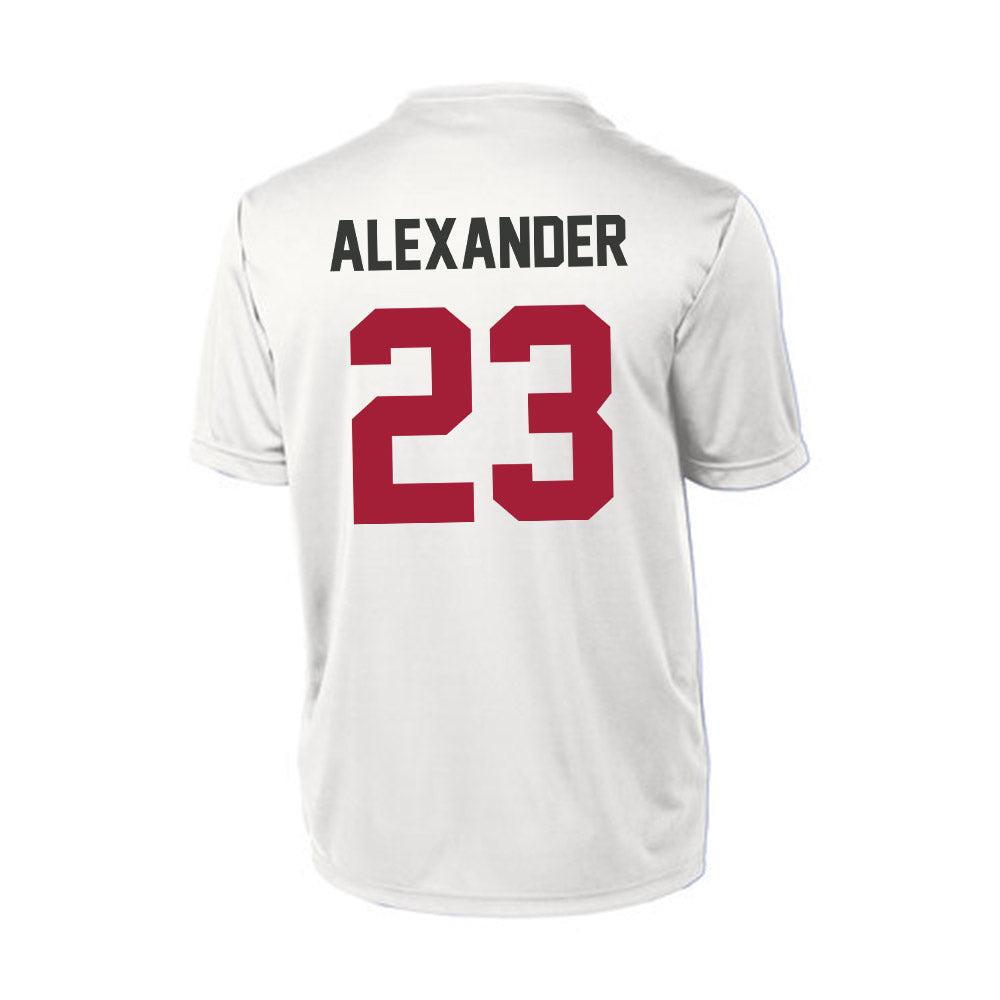 Arkansas - NCAA Women's Volleyball : Aleki Alexander - Activewear T-shirt