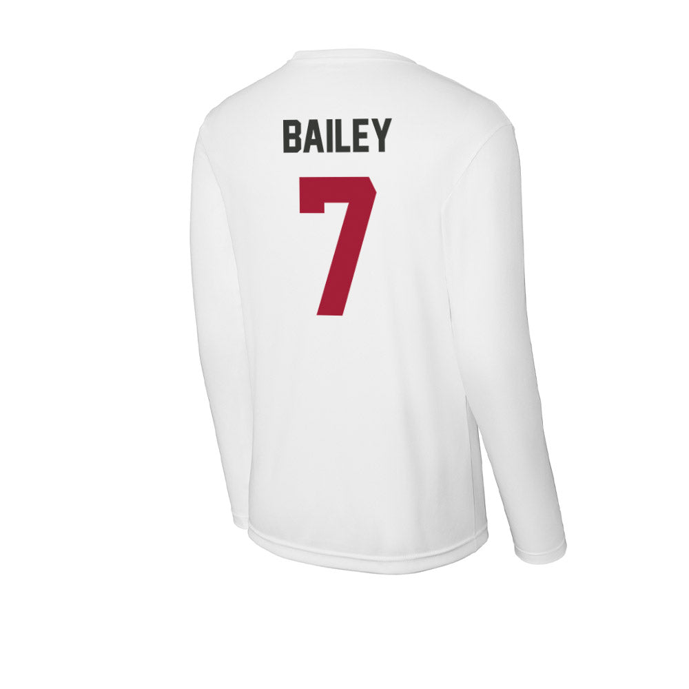 Arkansas - NCAA Women's Soccer : Erin Bailey - Activewear Long Sleeve T-Shirt-1