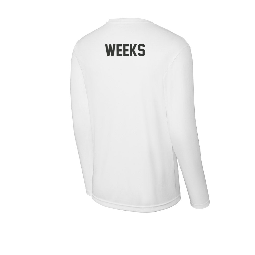 Arkansas - NCAA Women's Gymnastics : Julianna Weeks - Activewear Long Sleeve T-Shirt-1