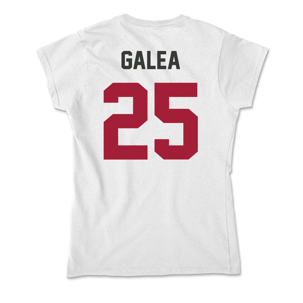 Arkansas - NCAA Women's Basketball : Danika Galea - Soft Style Women’s T-Shirt-1