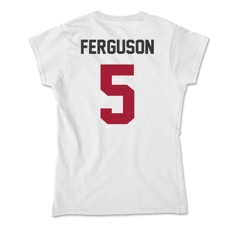 Arkansas - NCAA Football : Ja'kayden Ferguson - Soft Style Women’s T-Shirt-1