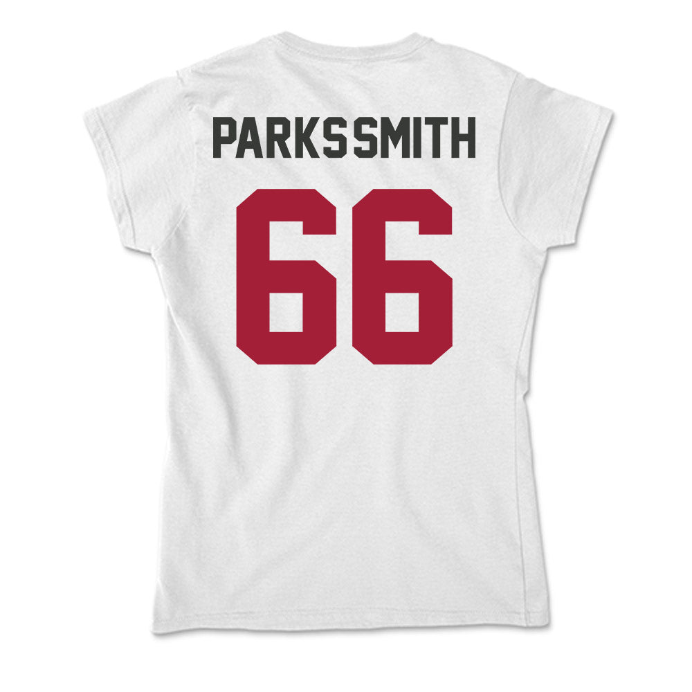 Arkansas - NCAA Football : Payton Parks-Smith - Soft Style Women’s T-Shirt-1