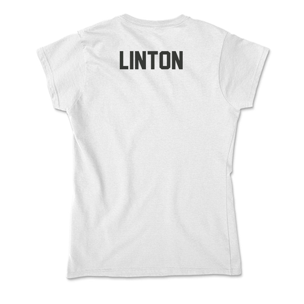 Arkansas - NCAA Women's Track & Field : Ariane Linton - Soft Style Women’s T-Shirt-1