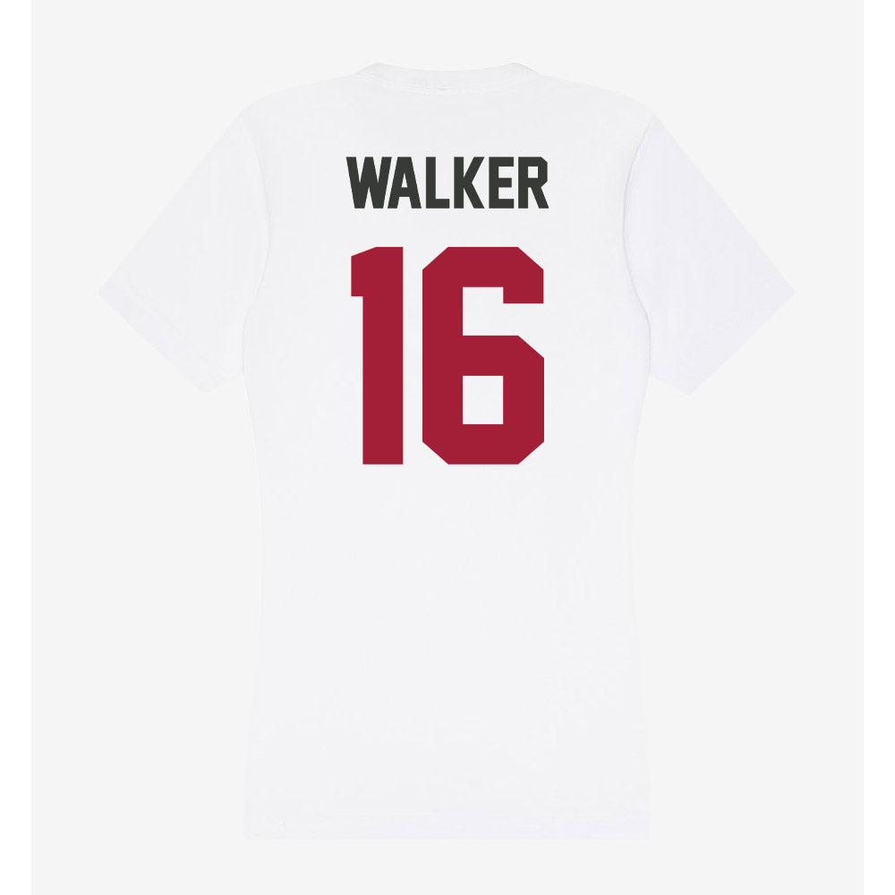 Arkansas - NCAA Softball : Ramsey Walker - Women's V-Neck T-Shirt-1