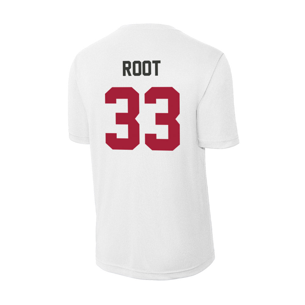 Arkansas - NCAA Baseball : Zach Root - Activewear T-Shirt-1