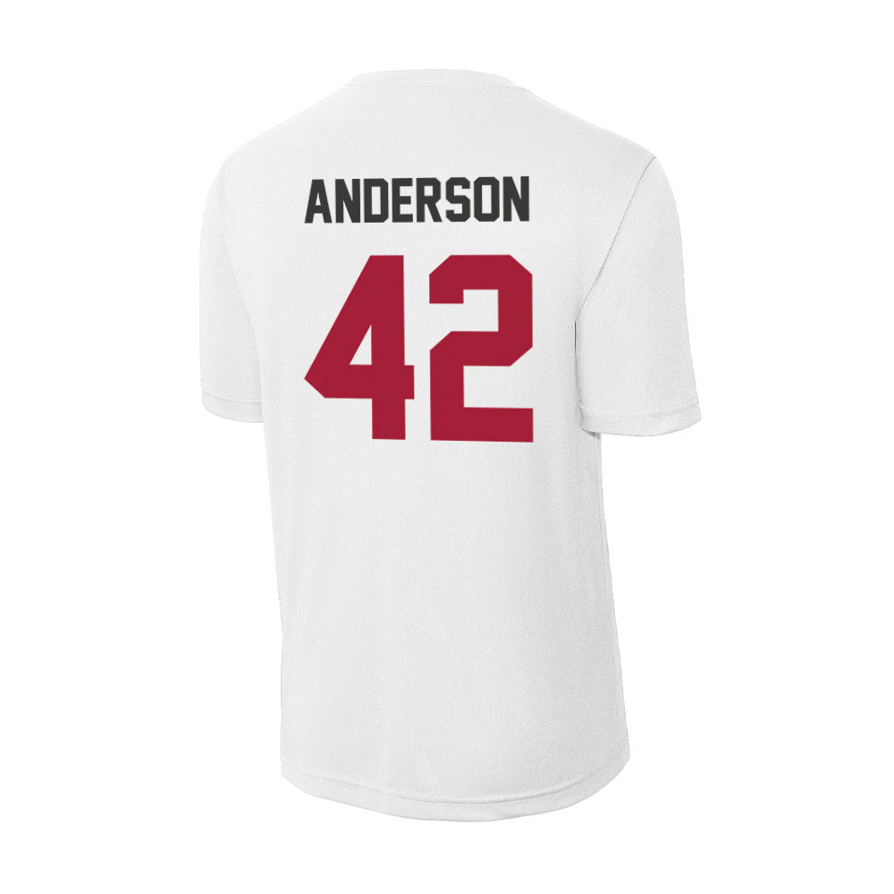 Arkansas - NCAA Baseball : Michael Anderson - Activewear T-Shirt-1