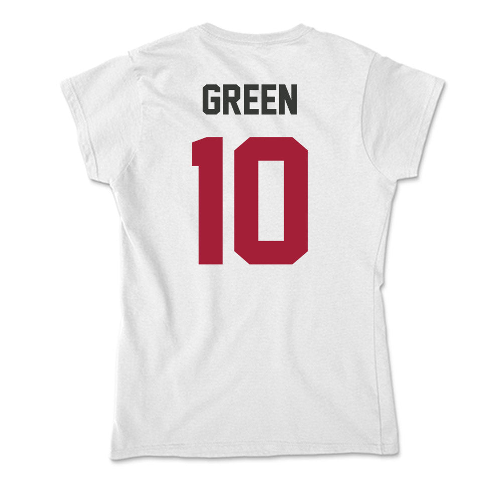 Arkansas - NCAA Football : Taylen Green - Soft Style Women’s T-Shirt-1