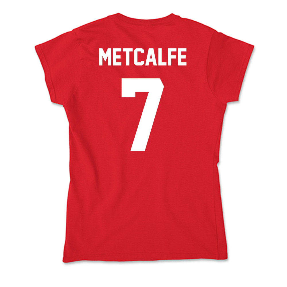 Gonzaga - NCAA Women's Soccer : Brooke Metcalfe - Soft Style Women’s T-Shirt-1