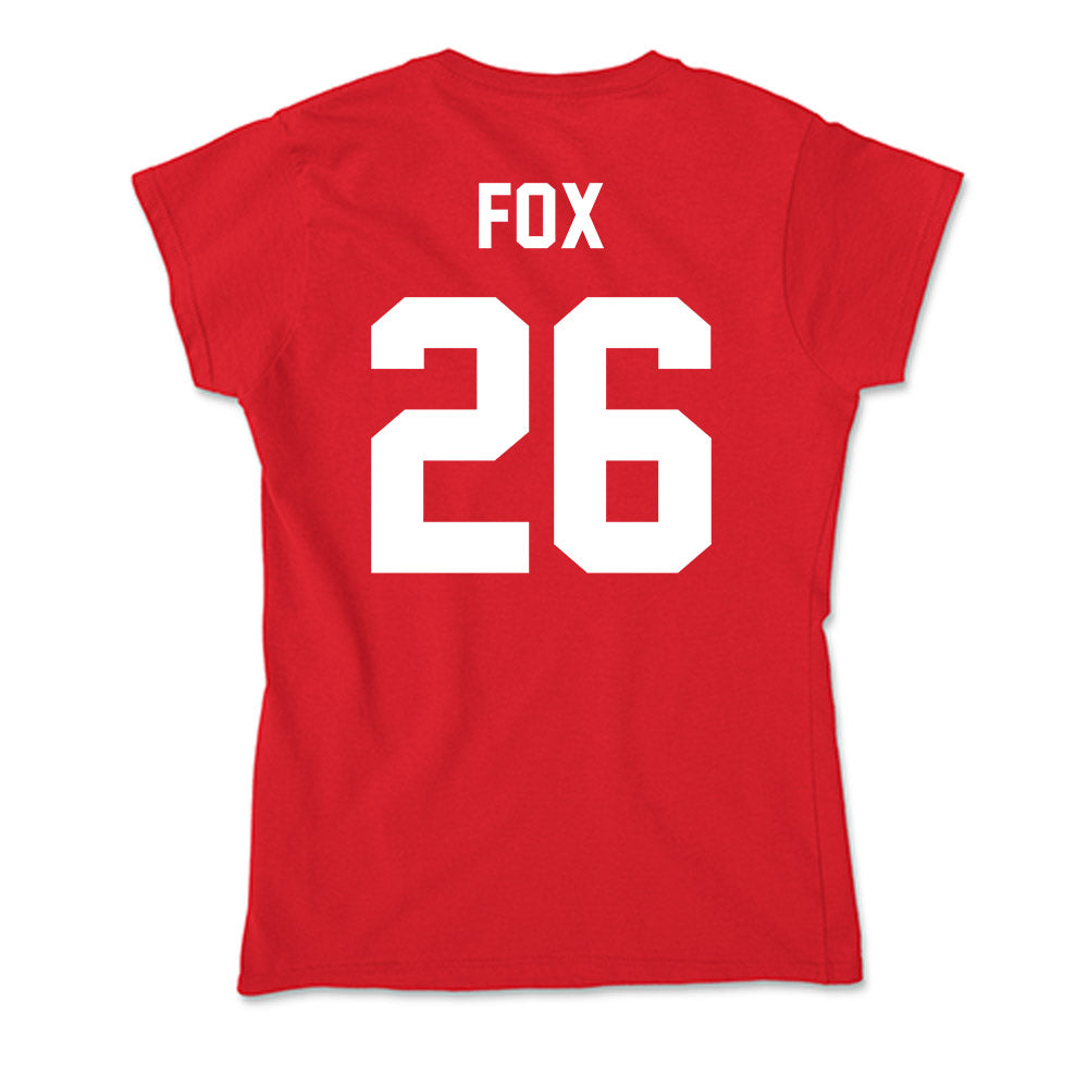 Gonzaga - NCAA Women's Soccer : Sofia Fox - Soft Style Women’s T-Shirt-1