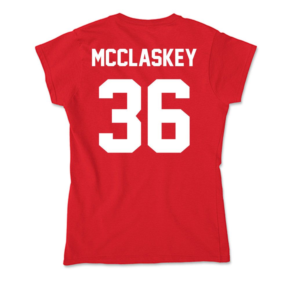 Gonzaga - NCAA Baseball : Mickey Mcclaskey - Soft Style Women’s T-Shirt-1