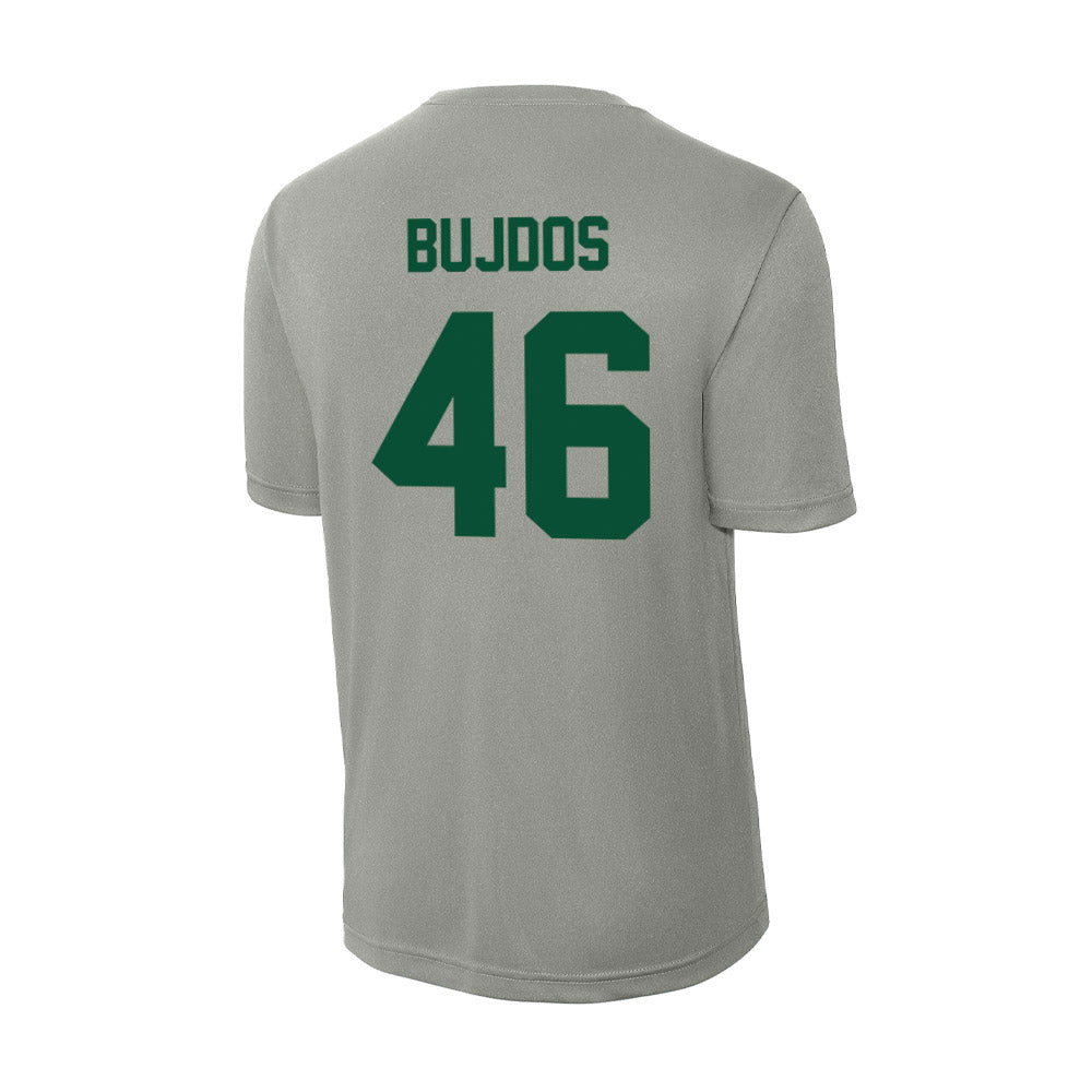 Baylor - NCAA Acrobatics & Tumbling : PJ Bujdos - Activewear T-Shirt-1