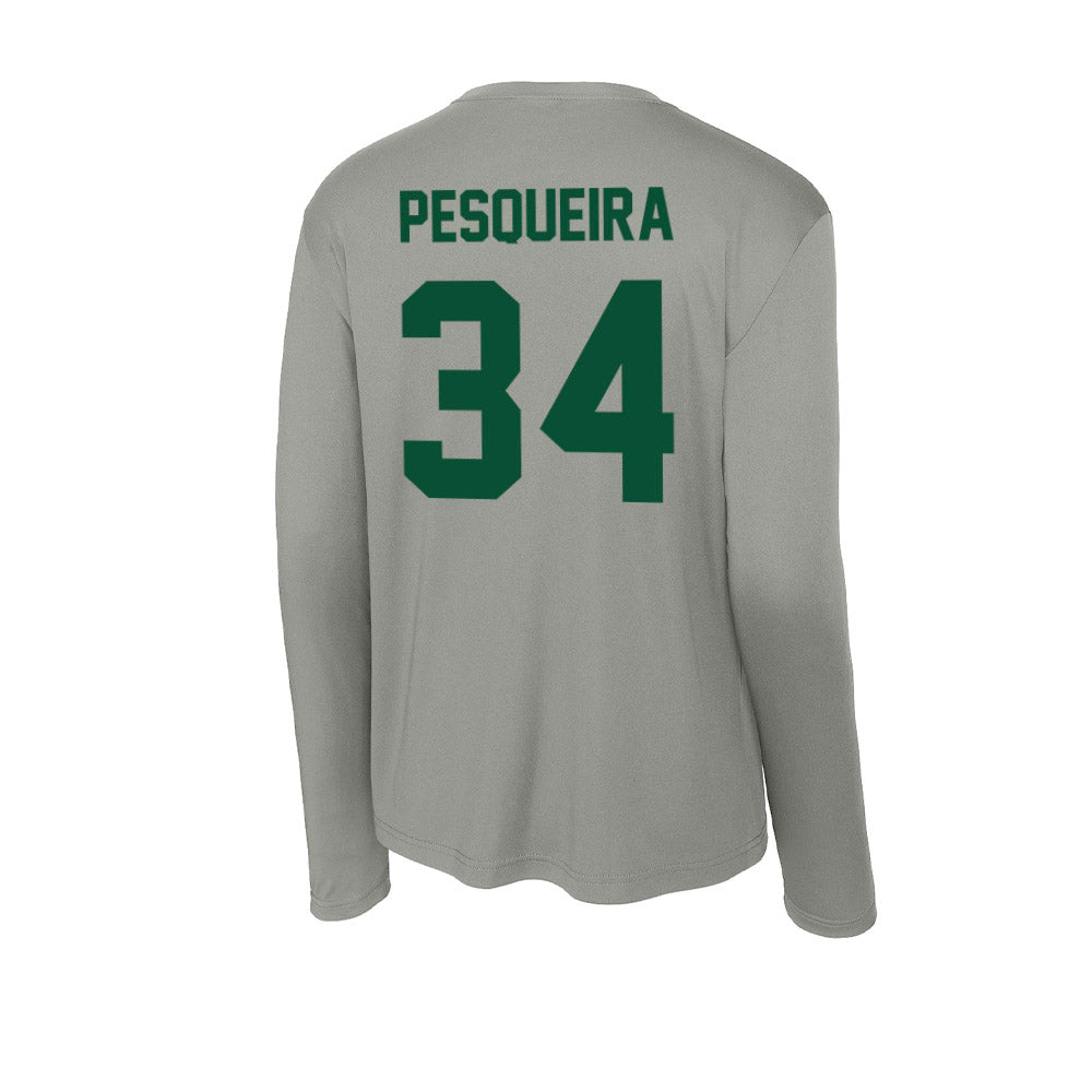 Baylor - NCAA Acrobatics & Tumbling : Olivia Pesqueira - Activewear Long Sleeve T-Shirt-1
