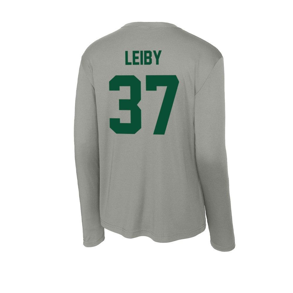 Baylor - NCAA Acrobatics & Tumbling : Tennyson Leiby - Activewear Long Sleeve T-Shirt-1