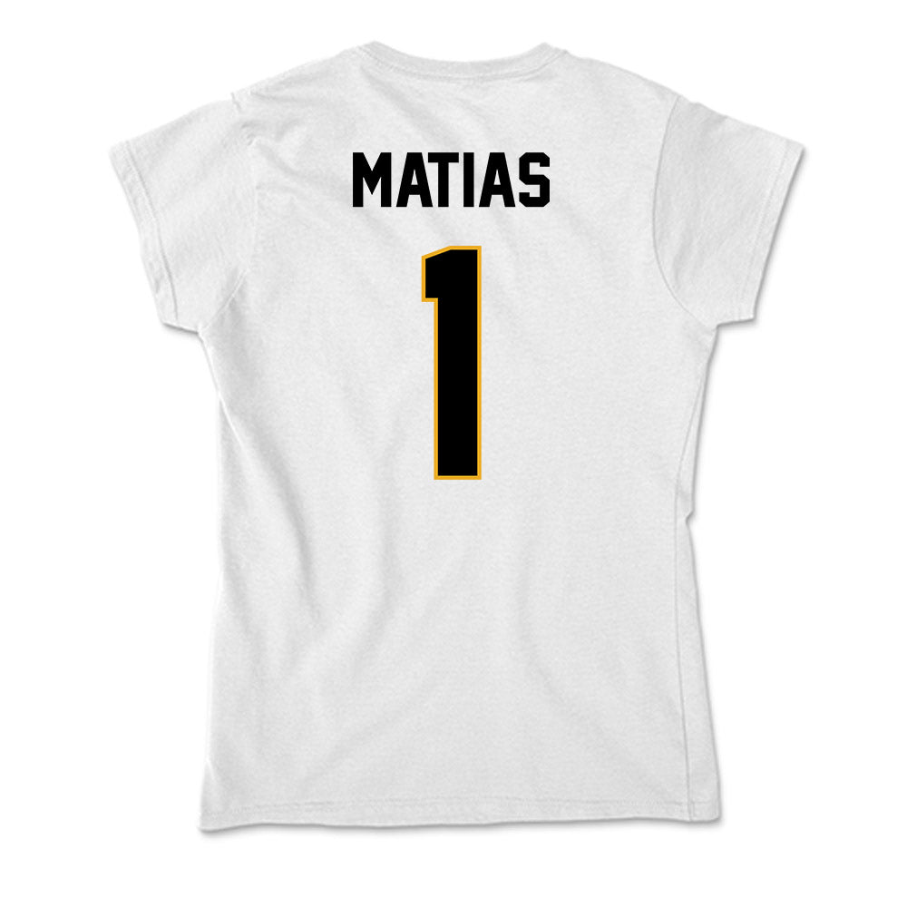 Missouri - NCAA Women's Volleyball : Zoey Matias - Soft Style Women’s T-Shirt-1