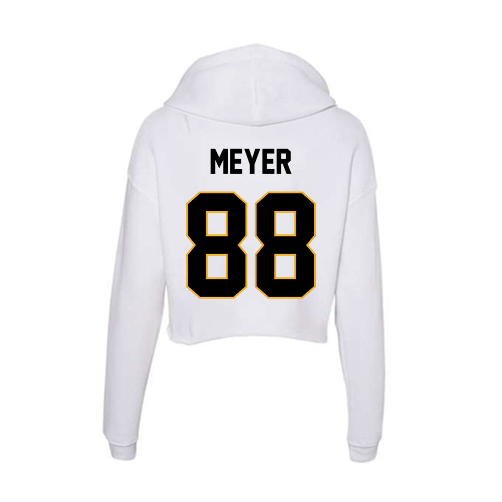 Missouri - NCAA Football : Robert Meyer - Women's Crop Fleece Hoodie-1