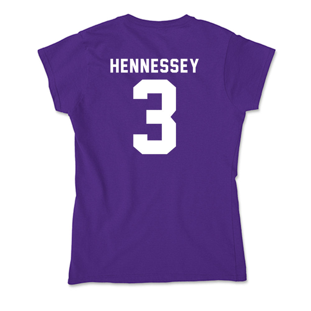 TCU - NCAA Women's Soccer : Alyssa Hennessey - Soft Style Women’s T-Shirt-1