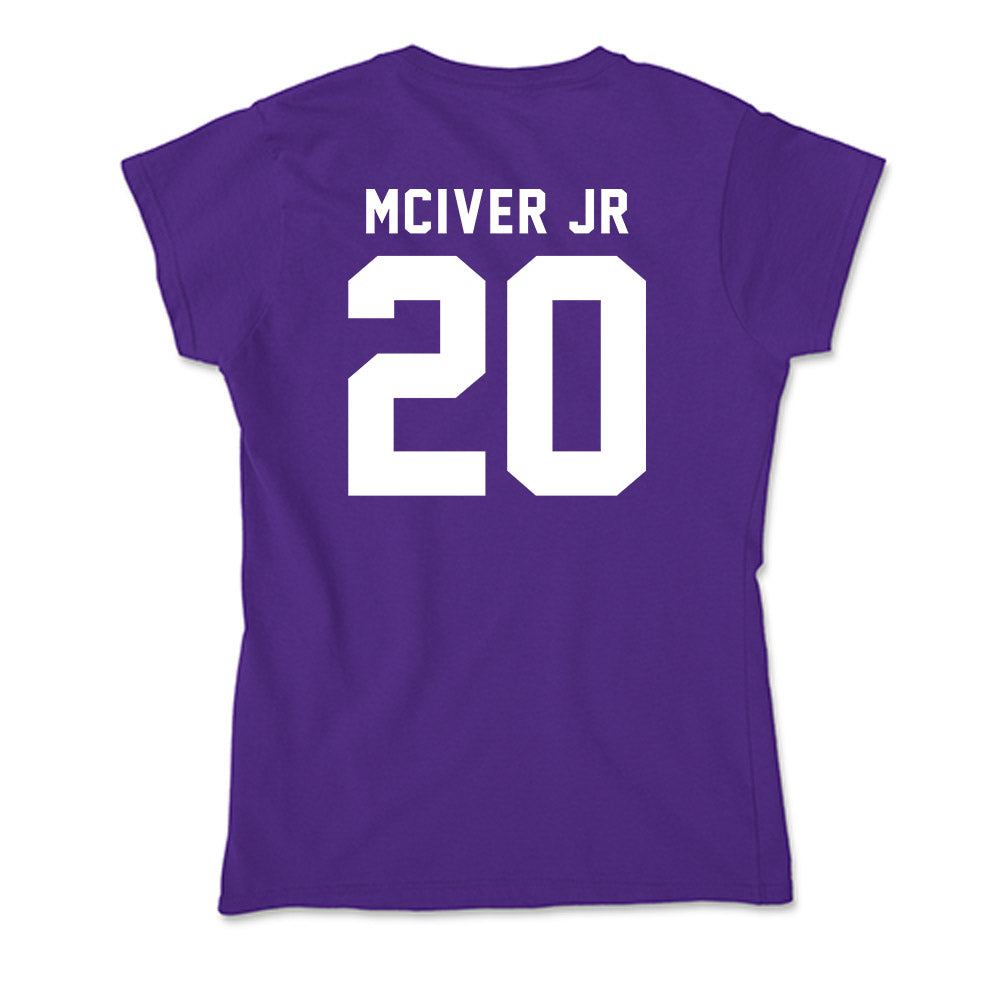 TCU - NCAA Football : Jevon McIver Jr - Soft Style Women’s T-Shirt-1