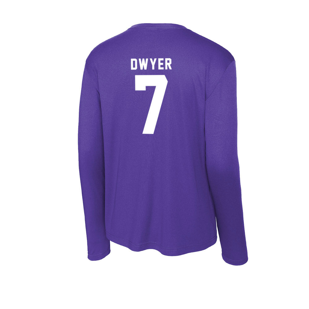 TCU - NCAA Football : Jordan Dwyer - Activewear Long Sleeve T-Shirt-1