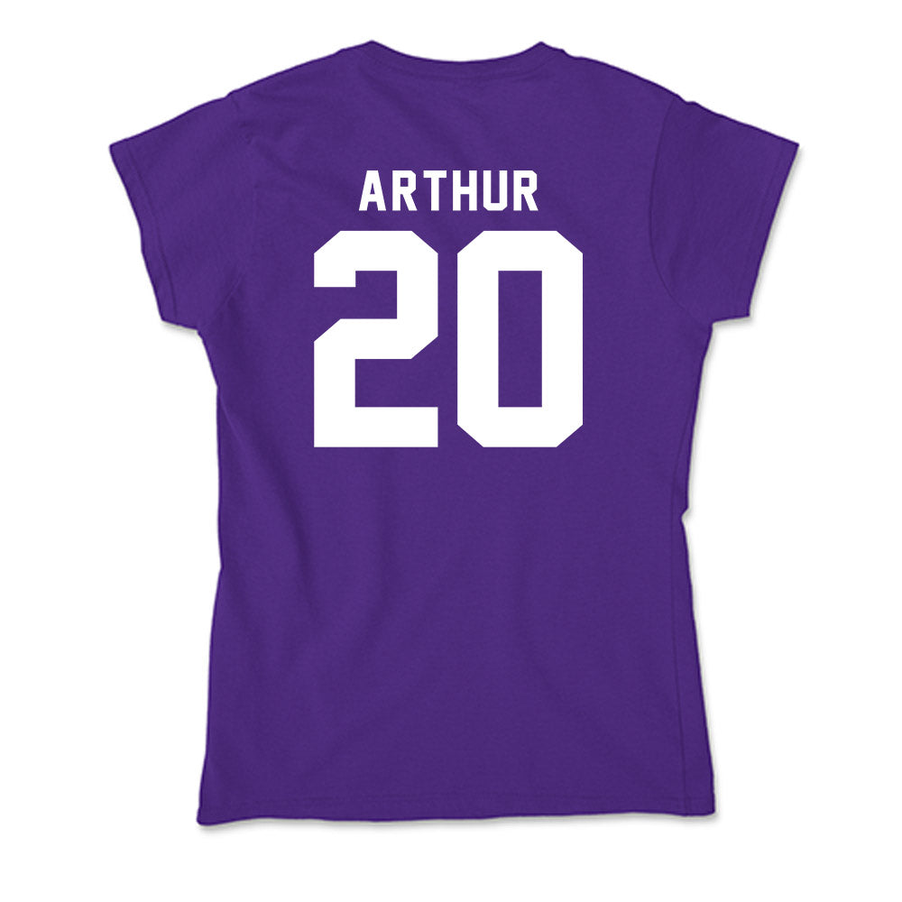 TCU - NCAA Baseball : Jack Arthur - Soft Style Women’s T-Shirt-1
