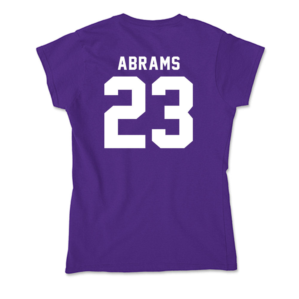 TCU - NCAA Football : Keylan Abrams - Soft Style Women’s T-Shirt-1