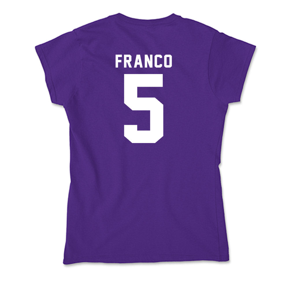 TCU - NCAA Baseball : Lucas Franco - Soft Style Women’s T-Shirt-1