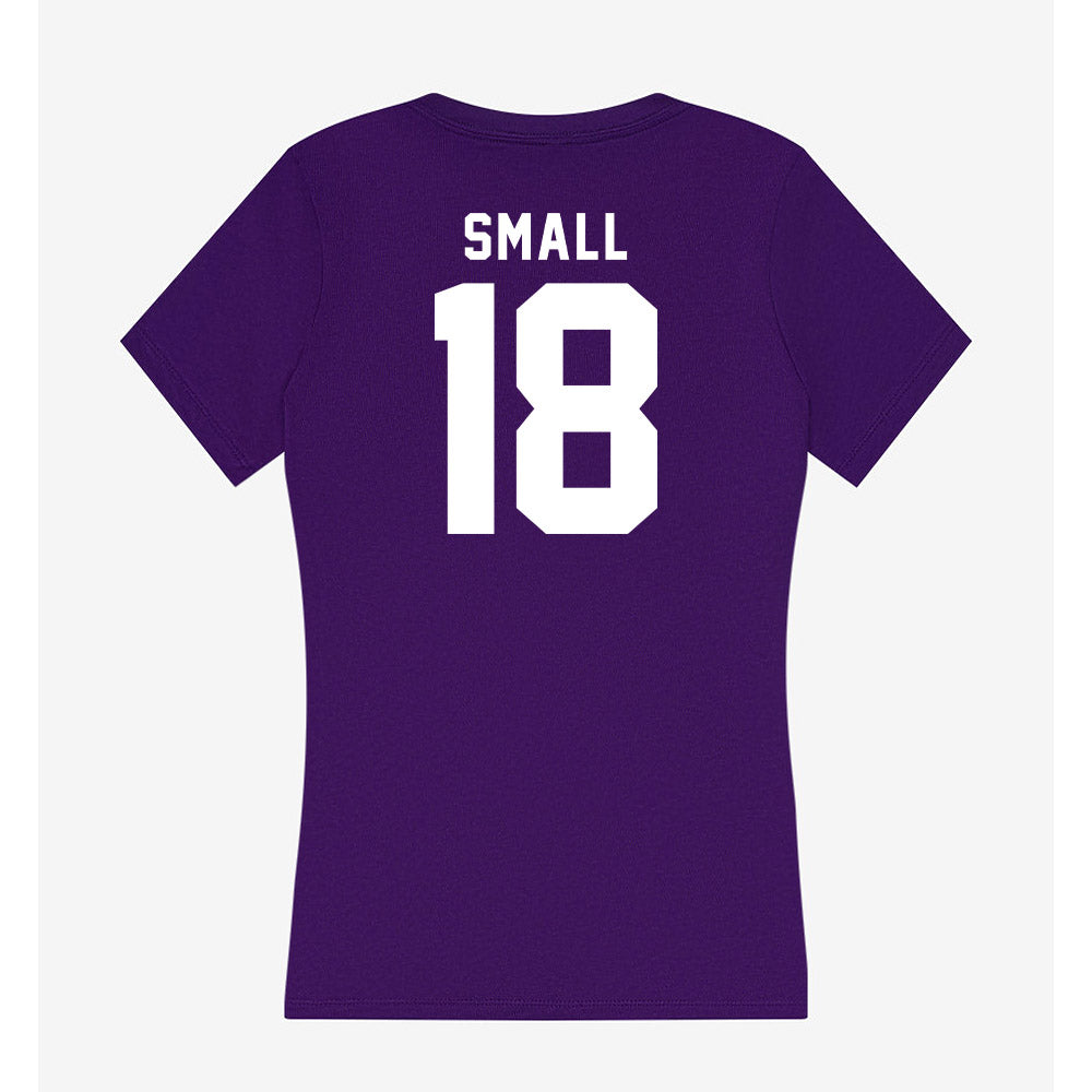 TCU - NCAA Football : Ed Small - Women's V-Neck T-Shirt-1