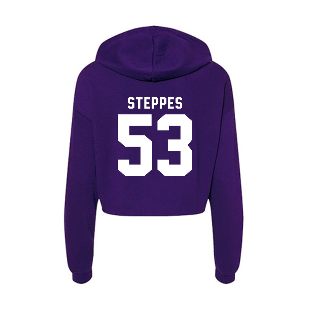 TCU - NCAA Football : Tobias Steppes - Women's Crop Fleece Hoodie-1