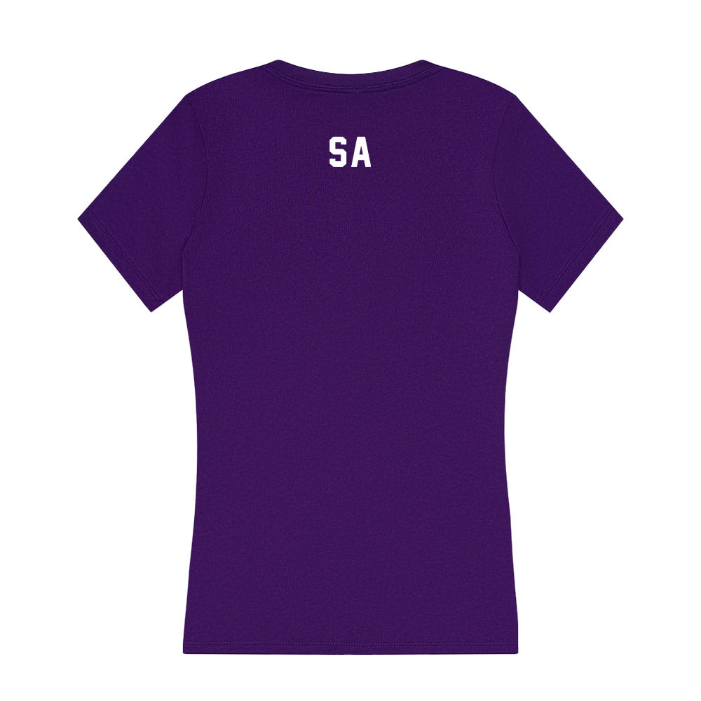 TCU - NCAA Women's Golf : Sofia Sa - Women's V-Neck T-Shirt-1