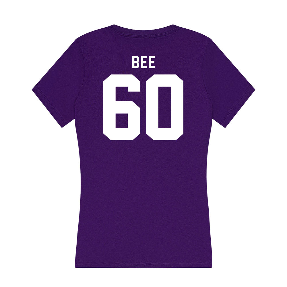 TCU - NCAA Equestrian : Marcella Bee - Women's V-Neck T-Shirt-1